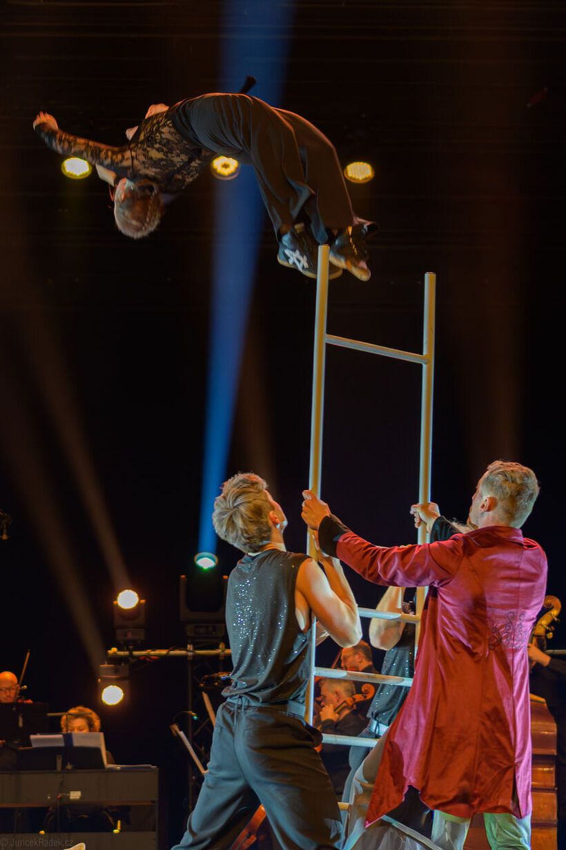 Cirkulum 2026. Vzdušná symfonie. BoCirk. Foto: Radek Juriček.